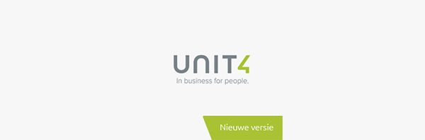 Donderdag 30 augustus – Online omgeving Unit4 Multivers en Accounting voorzien van een nieuwe versie