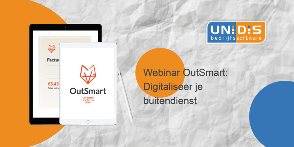 Webinar OutSmart: digitaliseer je buitendienst